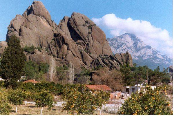Karatasch-Felsen von Südosten